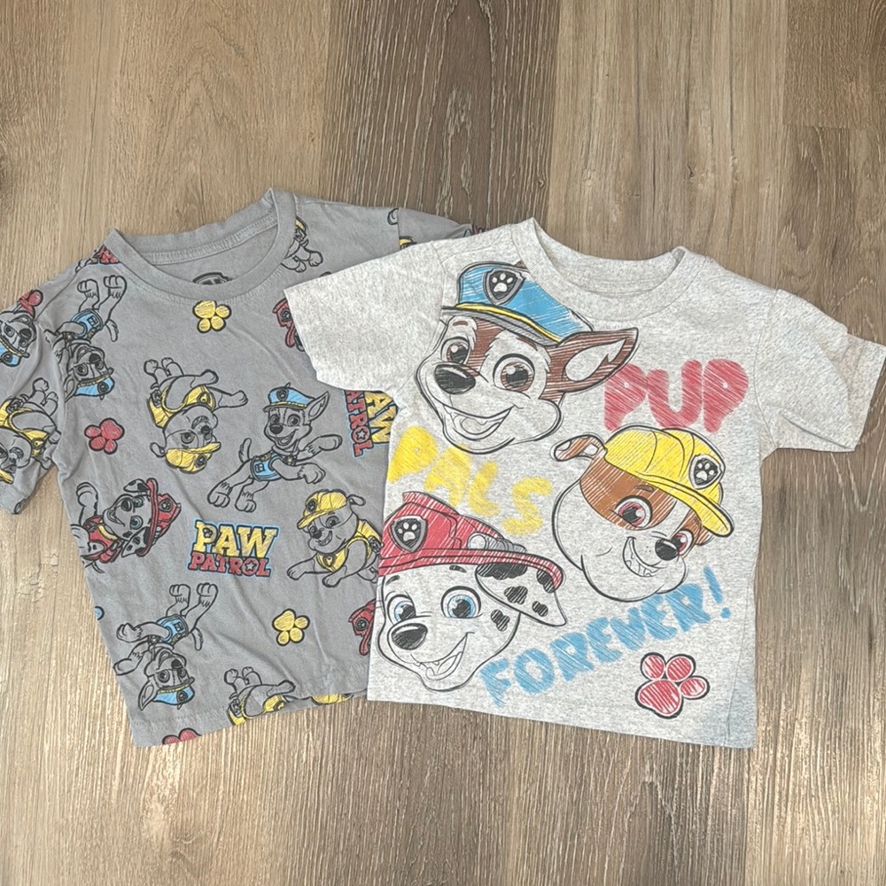 Paw Patrol Short Sleeve Tees- 3T
